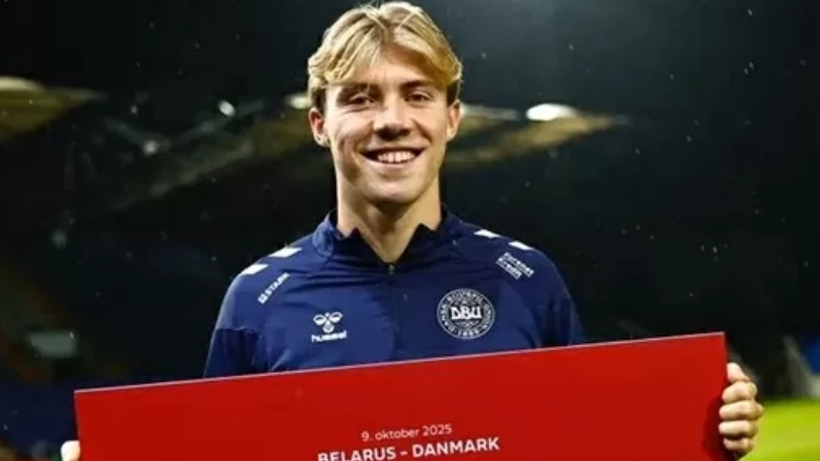 Rasmus Hojlund lập cú đúp, tuyển Đan Mạch đại thắng 6-0