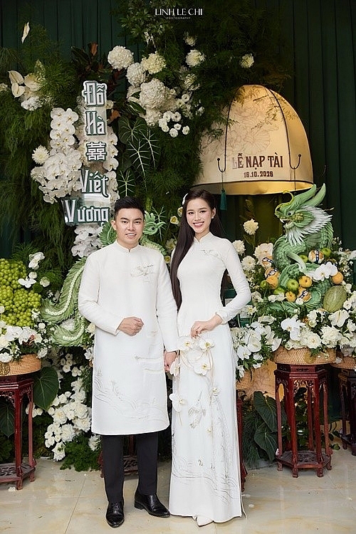 Hoa hậu Đỗ Thị Hà lần đầu nhắc đến chồng doanh nhân