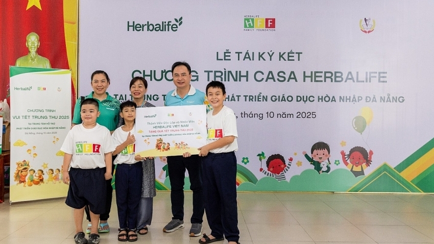 Herbalife Việt Nam hỗ trợ bữa ăn dinh dưỡng hằng ngày cho hơn 3.000 người có hoàn cảnh khó khăn
