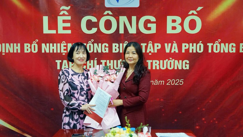 Lễ công bố Quyết định bổ nhiệm Tổng Biên tập và Phó Tổng Biên tập Tạp chí Thương Trường