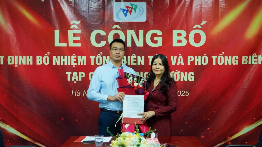 Lễ công bố Quyết định bổ nhiệm Tổng Biên tập và Phó Tổng Biên tập Tạp chí Thương Trường