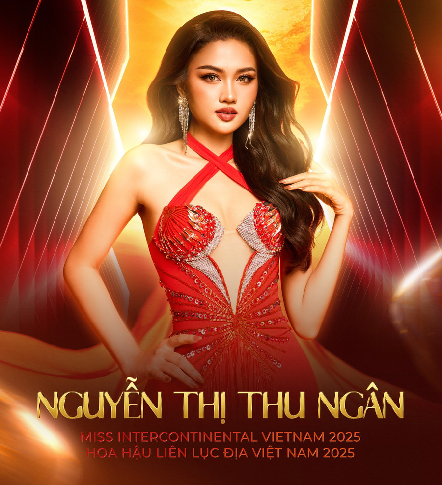 Á hậu Thu Ngân trở thành đại diện Việt Nam tại Miss Intercontinental 2025 Á hậu Thu Ngân trở thành đại diện Việt Nam tại Miss Intercontinental 2025