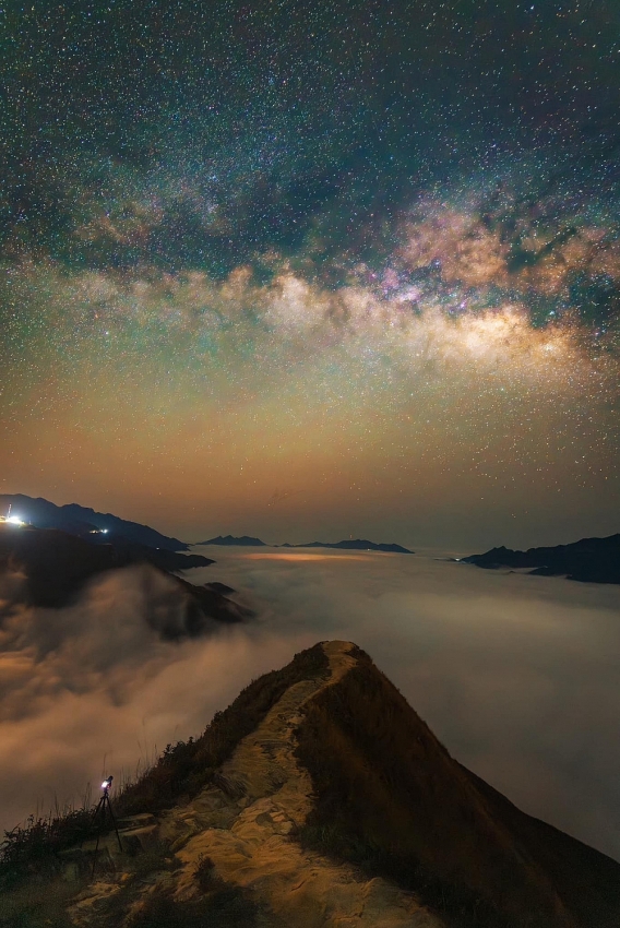 Tà Xùa điểm hẹn 'săn' ngân hà đẹp bậc nhất miền Bắc