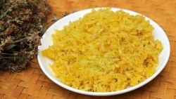 Xôi trám đen Cao Bằng hương vị níu bước du khách mùa thu vùng núi