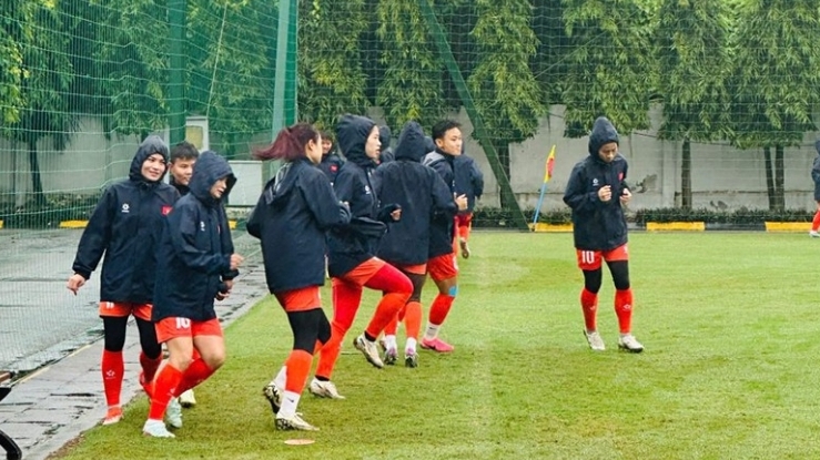 Bóng đá nữ Việt Nam hoàn thiện thể lực và chiến thuật hướng tới SEA Games 33