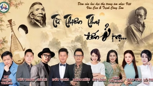 Gặp nhau trong những giai điệu vượt thời gian của Văn Cao và Trịnh Công Sơn