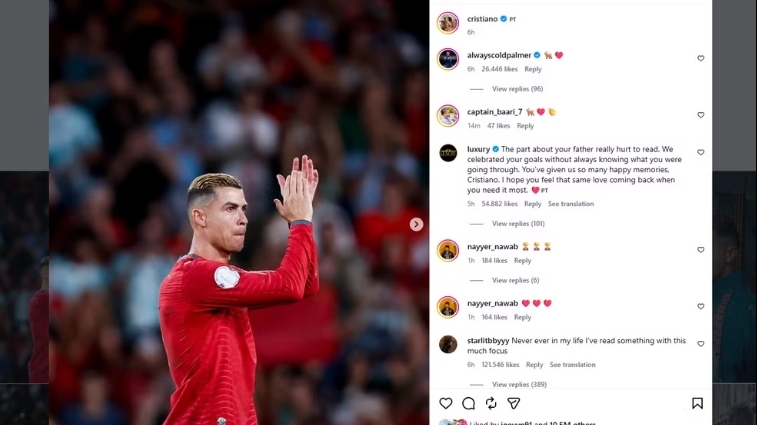 Ronaldo lên tiếng về việc rời đội tuyển Bồ Đào Nha