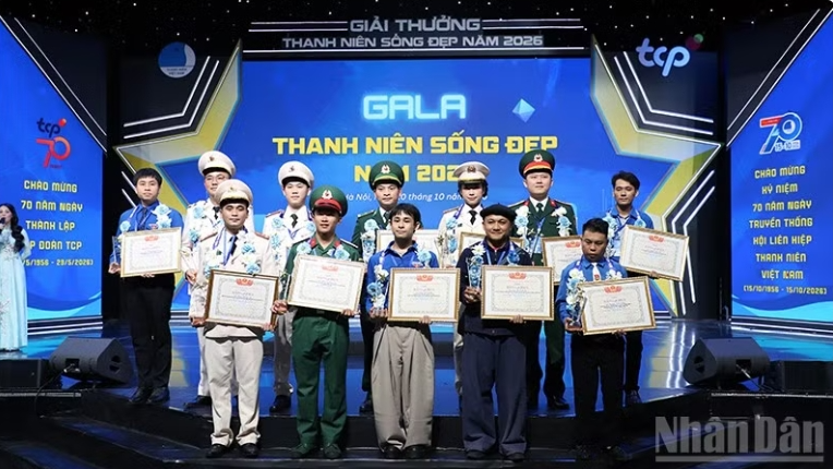 Diễn viên phim "Trại buôn người" trở thành "Thanh niên sống đẹp" năm 2026
