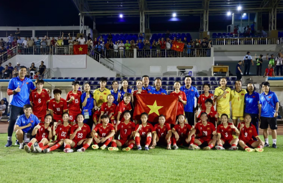 18 cầu thủ từ hệ thống đào tạo trẻ góp mặt trong đội tuyển U17 nữ Việt Nam