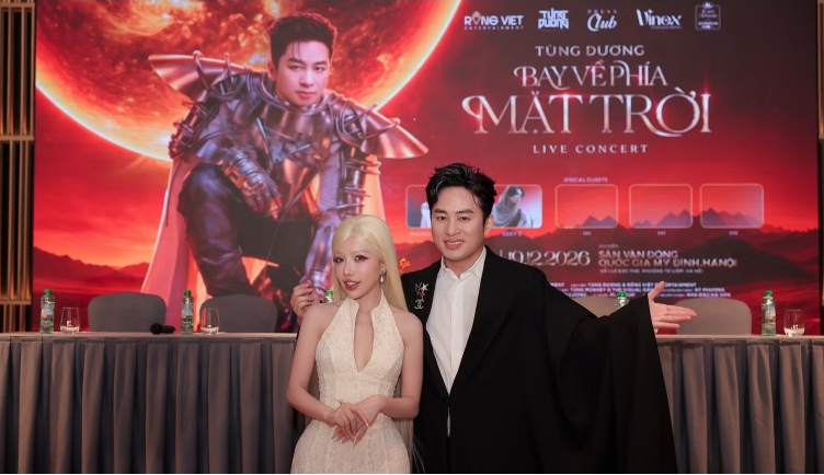 Ca sĩ Tùng Dương đầu tư sân khấu quy mô lớn cho live concert tại Mỹ Đình