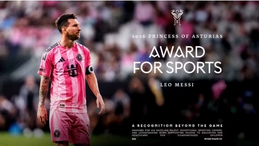 Messi nhận giải thưởng đặc biệt tại Tây Ban Nha