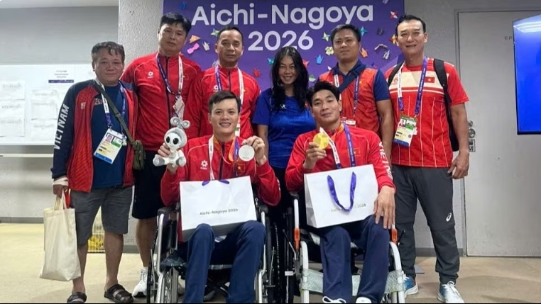 Bộ trưởng Văn hóa, Thể thao và Du lịch chúc mừng tấm Huy chương Vàng đầu tiên của Thể thao người khuyết tật Việt Nam