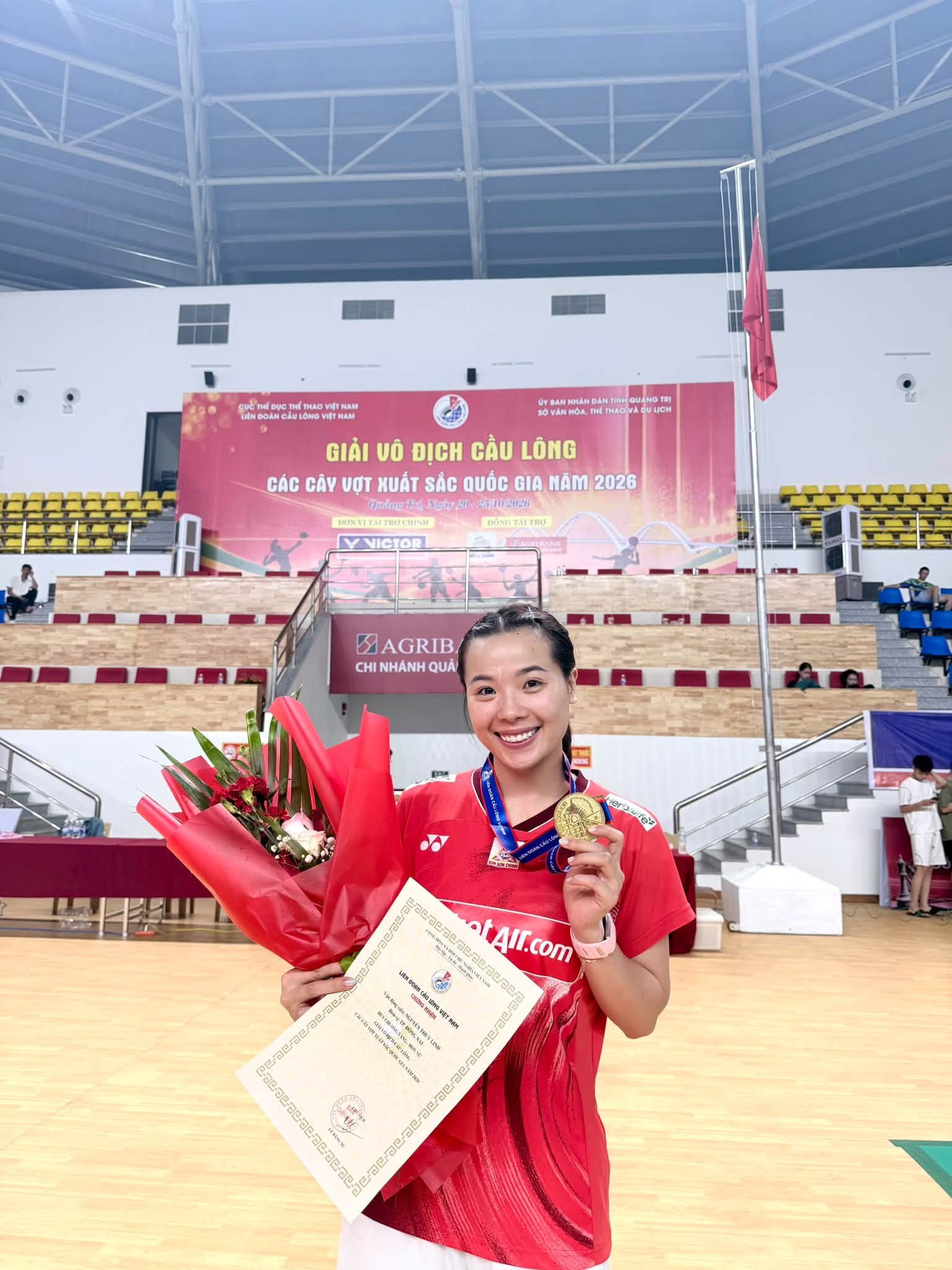 Nguyễn Thùy Linh lần thứ 9 liên tiếp Vô địch cầu lông quốc gia