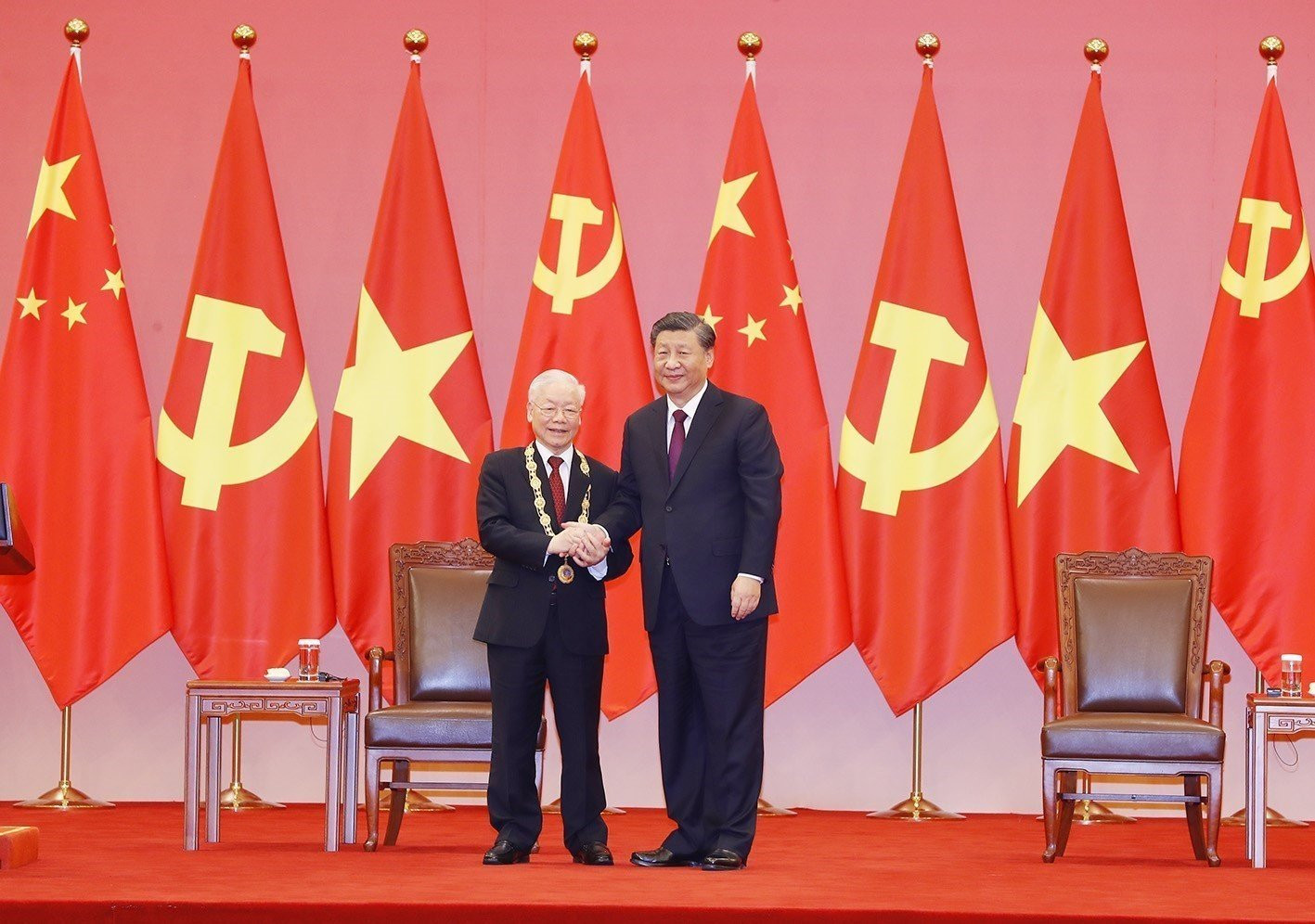 Trung Quốc trao huân chương đối ngoại cao quý nhất cho Tổng Bí thư Nguyễn Phú Trọng
