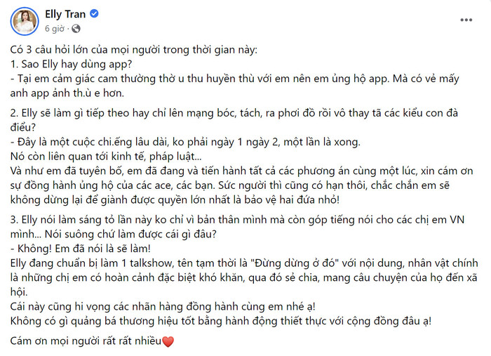 Elly Trần lần đầu giải thích nguyên do 'nhan sắc khác lạ' khi lên hình