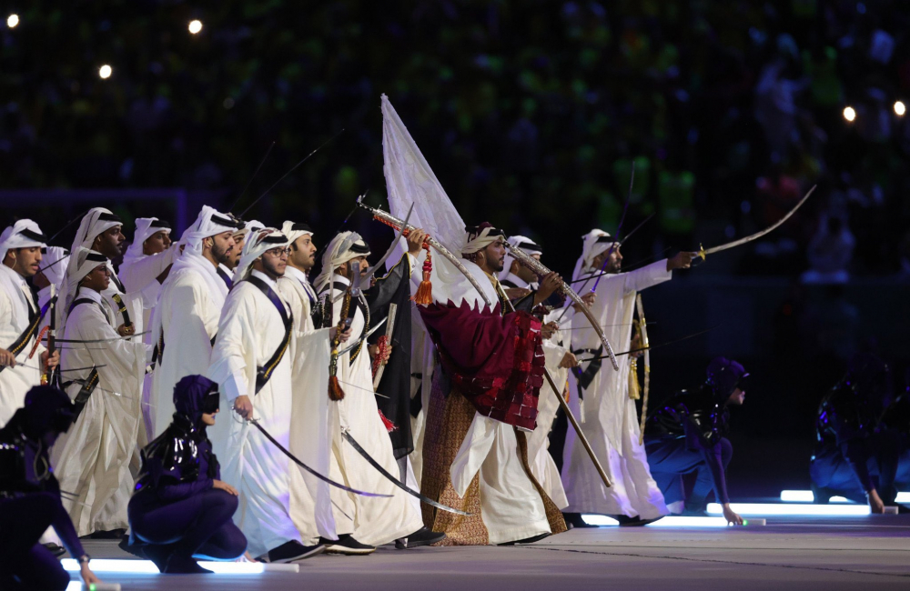 Lễ khai mạc World Cup 2022 hoành tráng và đẹp mắt tại Qatar