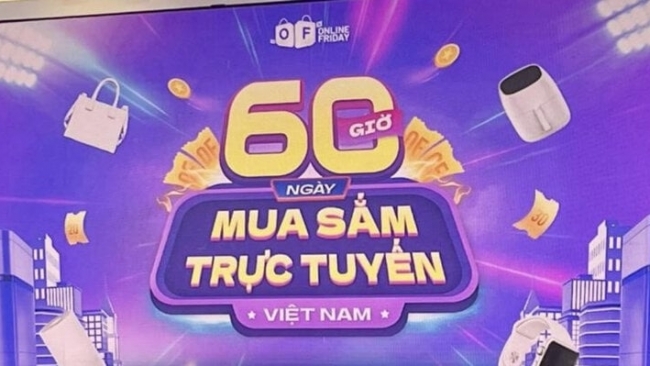 Sắp diễn ra Online Friday 2023 - ngày mua sắm trực tuyến lớn nhất Việt Nam