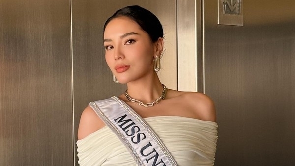 Kỳ Duyên lên đồ "cực cháy" ở Miss Universe 2024