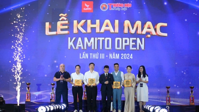 Khai mạc giải cầu lông Kamito Open tranh cúp Thương hiệu và Pháp luật lần thứ III – năm 2024