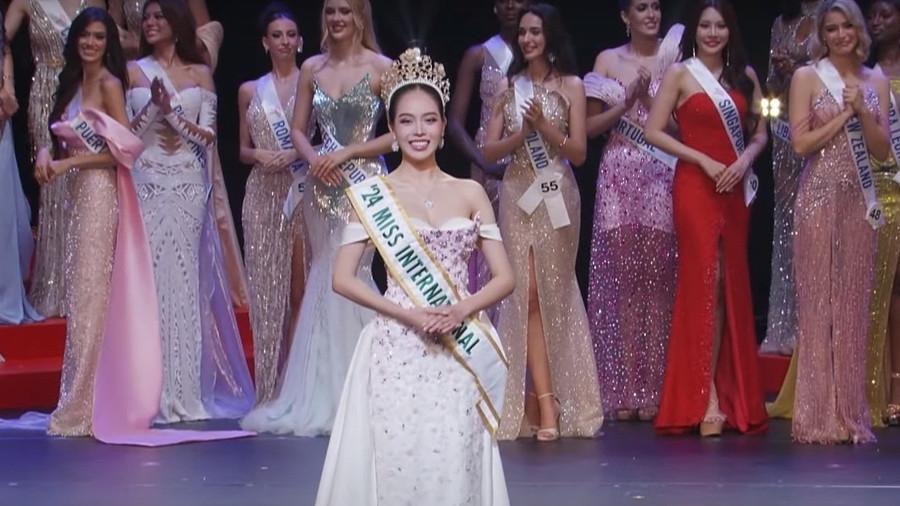 Hoa hậu Thanh Thủy đăng quang Miss International 2024