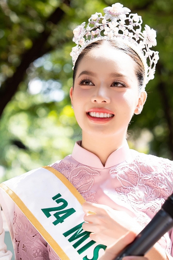 Trang chủ Miss International thông tin chuyến trở về đặc biệt của Thanh Thủy