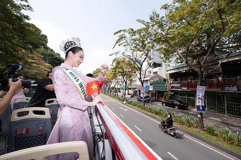 Trang chủ Miss International thông tin chuyến trở về đặc biệt của Thanh Thủy