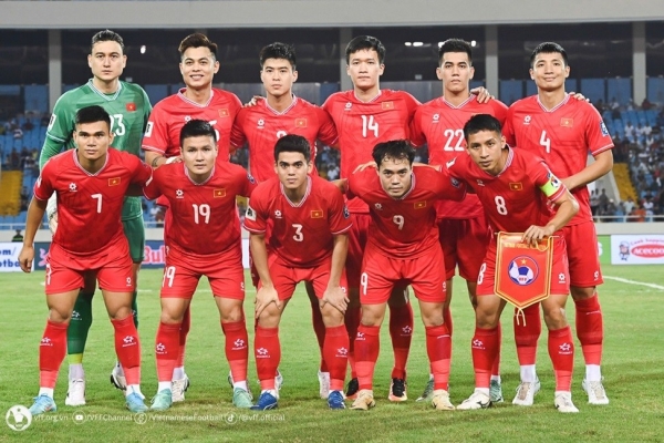 Đội tuyển Việt Nam lọt nhóm hạt giống số 1 vòng loại Asian Cup 2027