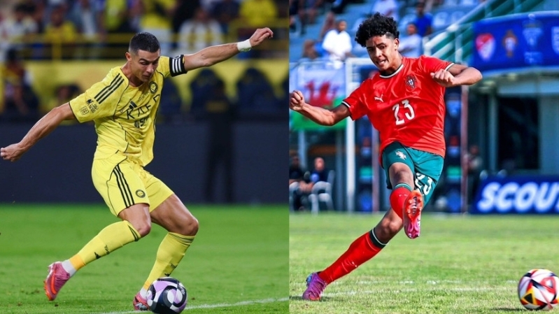 Ronaldo và con trai "rủ nhau" làm ‘điều đặc biệt’