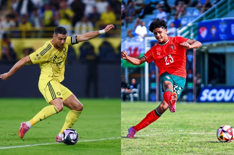 Ronaldo và con trai "rủ nhau" làm ‘điều đặc biệt’