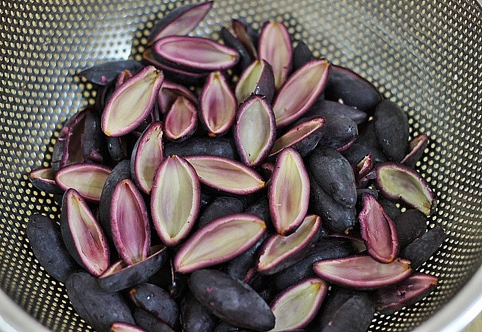 Xôi trám đen Cao Bằng hương vị níu bước du khách mùa thu vùng núi