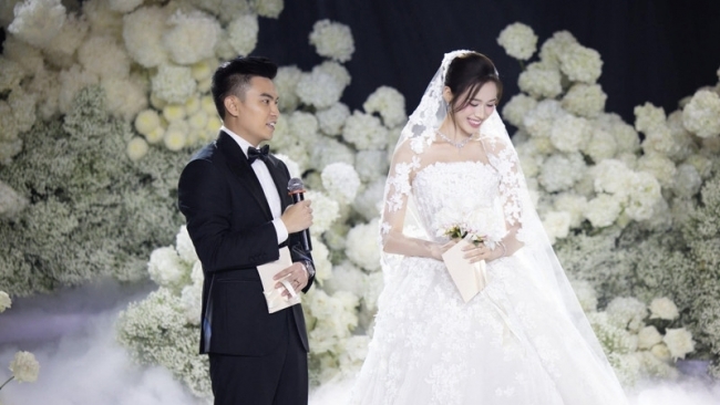 Ngắm loạt váy cưới kiêu sa của Đỗ Thị Hà khiến dân tình xuýt xoa, trầm trồ