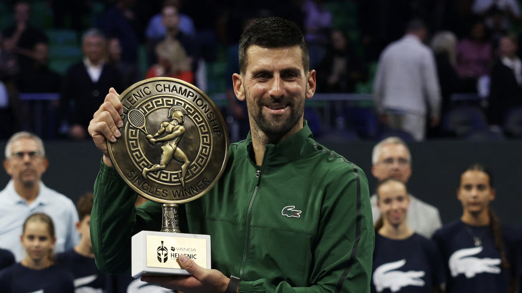 Djokovic vô địch tại Hy Lạp, rút khỏi ATP Finals vì chấn thương