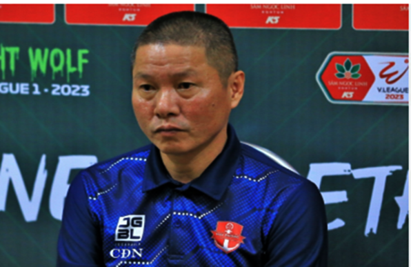 HLV Chu Đình Nghiêm nói về cơ hội vô địch của Hải Phòng HLV Chu Đình Nghiêm nói về cơ hội vô địch của Hải Phòng