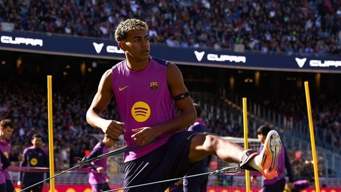 Tín hiệu đáng mừng về chấn thương của Lamine Yamal