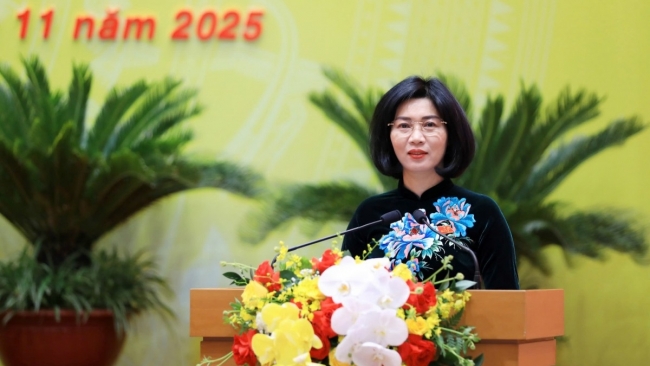 Bà Phùng Thị Hồng Hà được bầu làm Chủ tịch HĐND thành phố Hà Nội