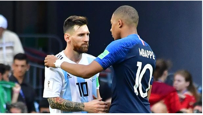 So sánh thành tích của Messi và Mbappe trong màu áo tuyển quốc gia