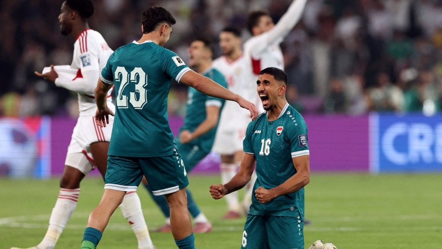 Ngược dòng hạ UAE ở phút bù giờ 17, Iraq mơ về World Cup 2026