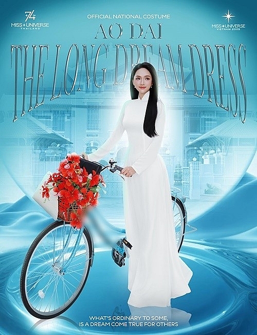 Hương Giang chọn áo dài mang đến Miss Universe 2025 Hương Giang chọn áo dài mang đến Miss Universe 2025