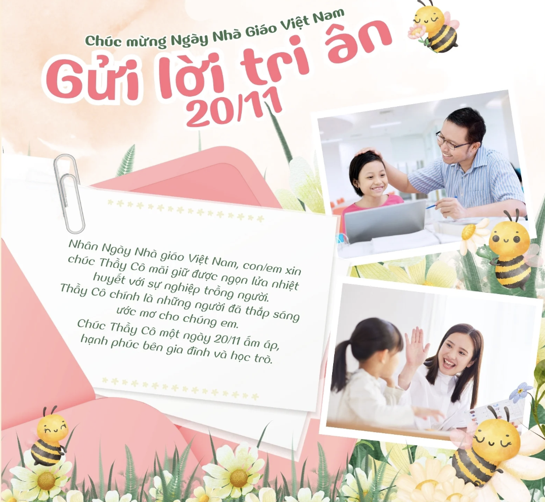 Lời chúc 20/11 dành tặng thầy cô xúc động và ý nghĩa nhất năm 2025