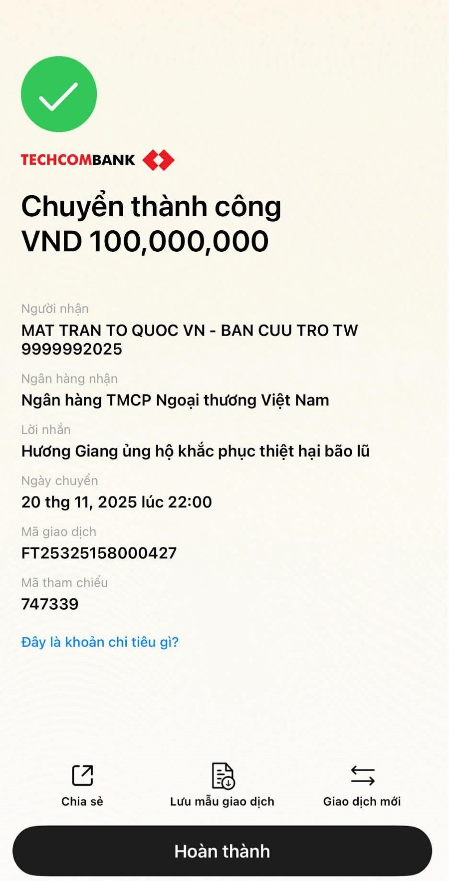 Nghĩa cử gây xúc động của Hương Giang khi hay tin quê nhà oằn mình vì mưa lũ
