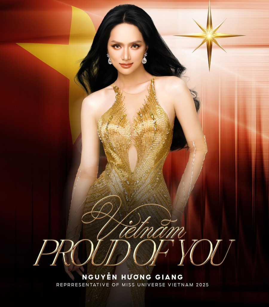 Phản ứng gây chú ý của Hương Giang sau khi trượt top 30 Miss Universe 2025?