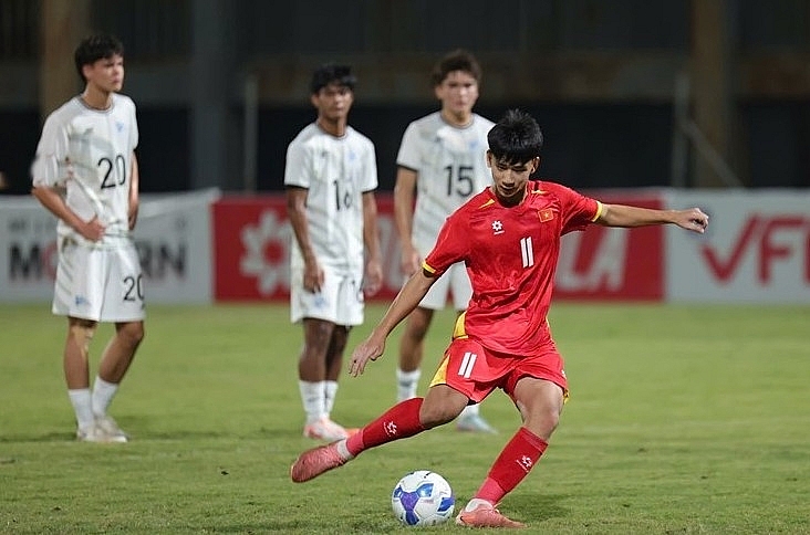 U17 Việt Nam thắng siêu ấn tượng ở giải châu Á