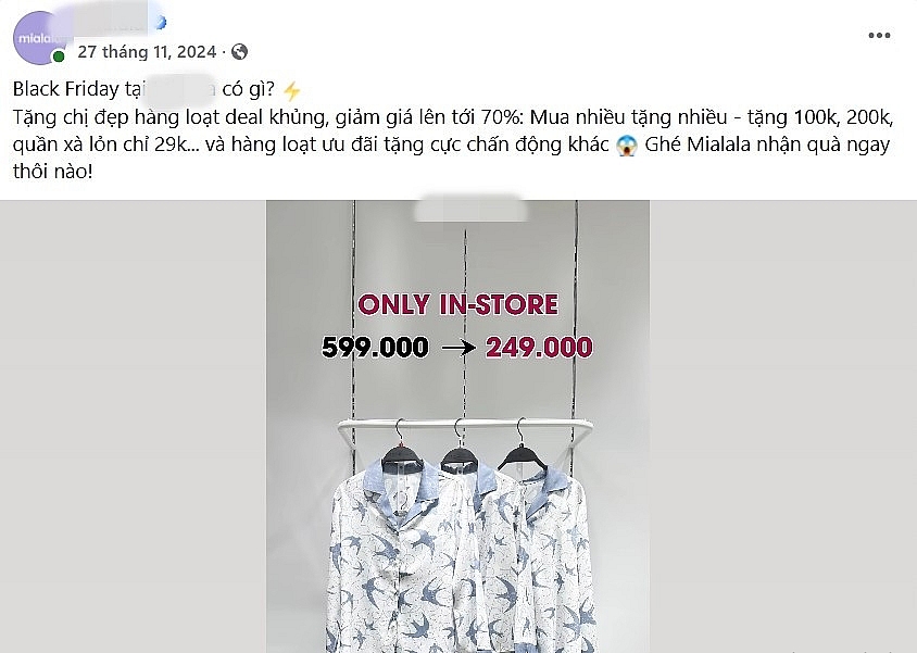 Đua nhau giảm giá dịp Black Friday, có nơi giảm 80% vẫn vắng khách Đua nhau giảm giá dịp Black Friday, có nơi giảm 80% vẫn vắng khách