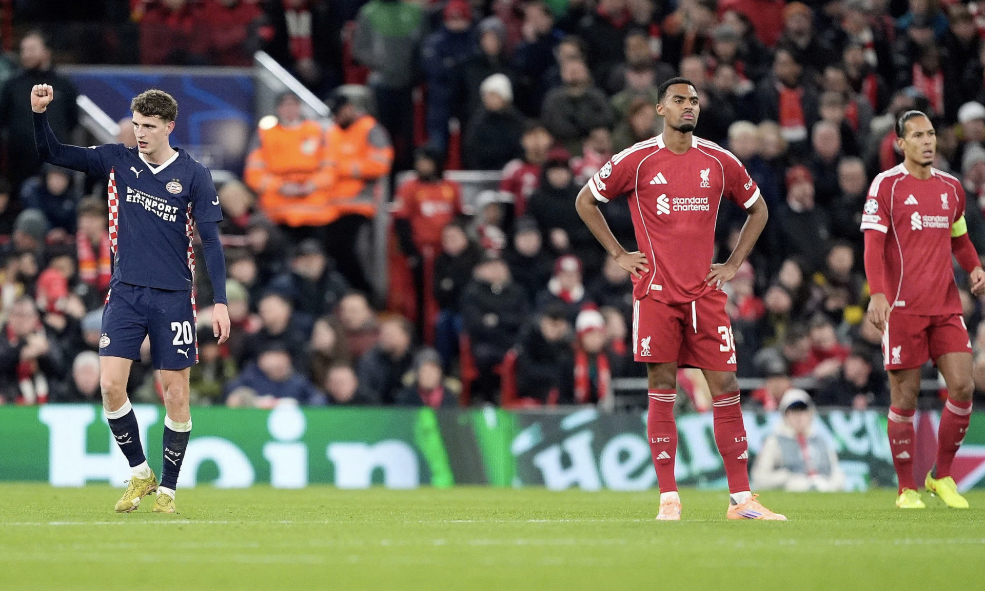 Arsenal thăng hoa, Mbappe bùng nổ, Liverpool tiếp tục sa sút ở Champions League Arsenal thăng hoa, Mbappe bùng nổ, Liverpool tiếp tục sa sút ở Champions League