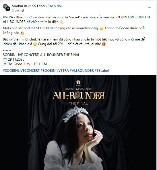 Concert D-3 của Soobin Hoàng Sơn gây tranh cãi, nhiều fan đòi "quay lưng" Concert D-3 của Soobin Hoàng Sơn gây tranh cãi, nhiều fan đòi "quay lưng"