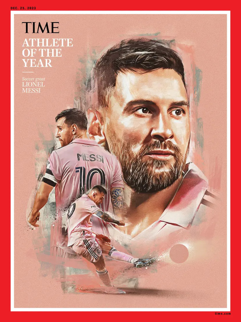 Messi được tạp chí nổi tiếng của Mỹ vinh danh