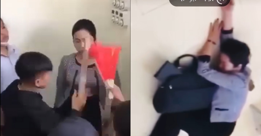 Tạm đình chỉ hiệu trưởng vụ cô giáo bị học sinh dồn vào góc lớp