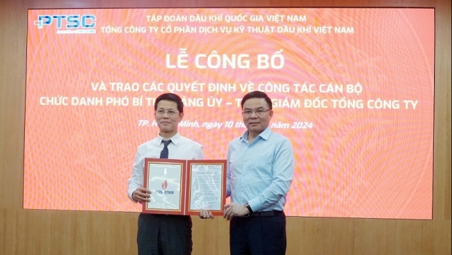 Ông Trần Hồ Bắc giữ chức Tổng giám đốc Tổng Công ty CP Dịch vụ Kỹ thuật Dầu khí (PTSC)