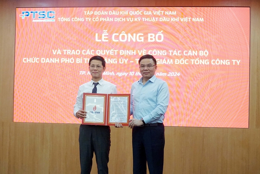 Ông Trần Hồ Bắc giữ chức Tổng giám đốc Tổng Công ty CP Dịch vụ Kỹ thuật Dầu khí (PTSC)