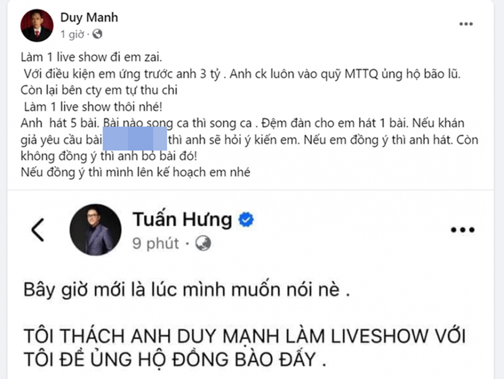 Tuấn Hưng và Duy Mạnh làm show - cú bắt tay đáng giá nhất Vbiz